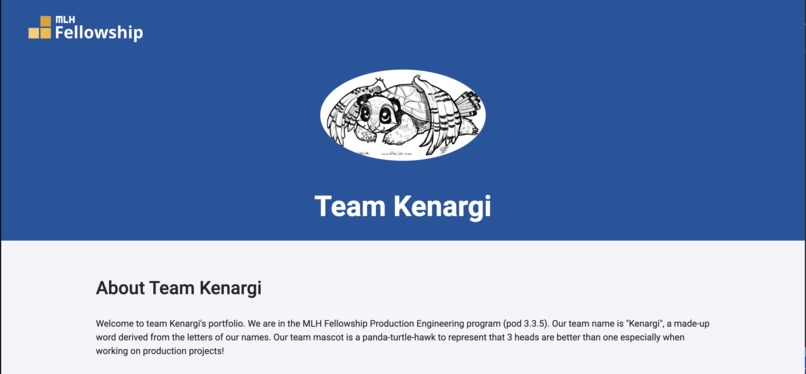 Kenargi Portfolio  – screenshot 1