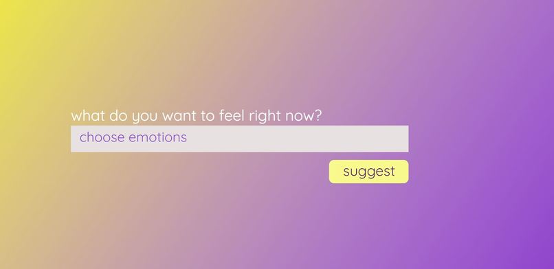 bibliofeels – screenshot 2