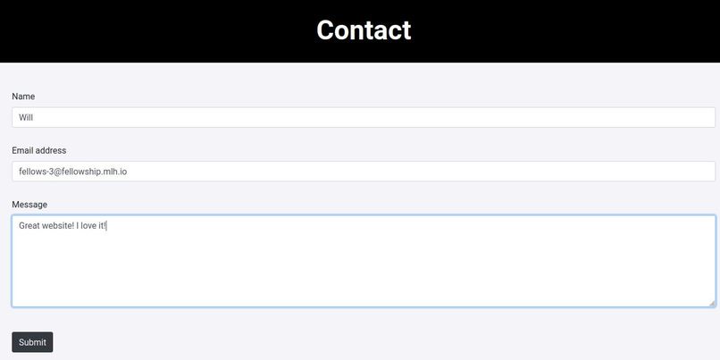 Flask Portfolio Website – screenshot 4
