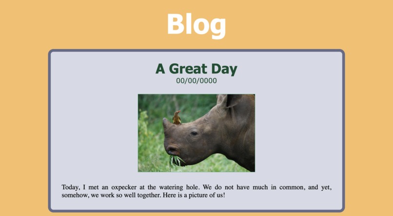 Safari Blog – screenshot 4