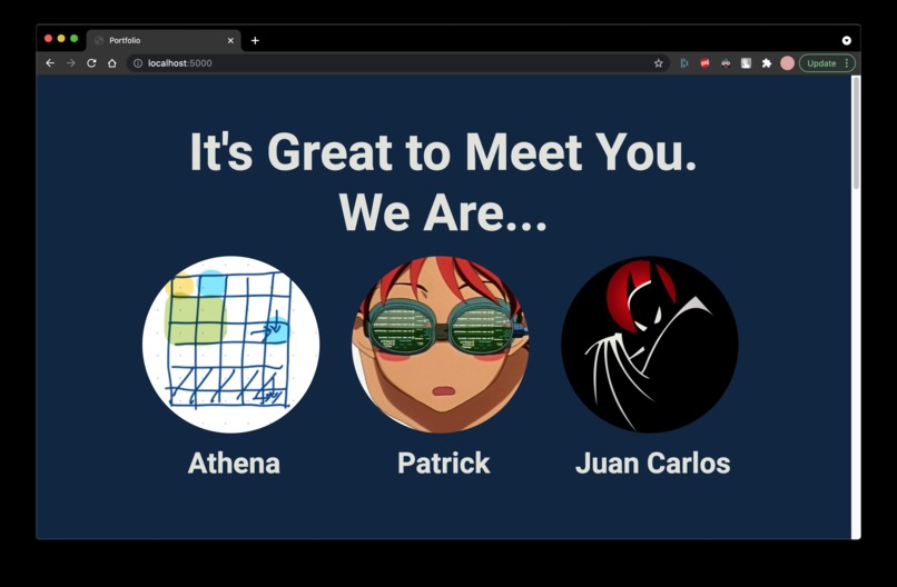 POD 3.3.0 Team 2 – screenshot 1