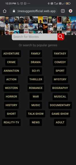 CineSuggest – screenshot 2