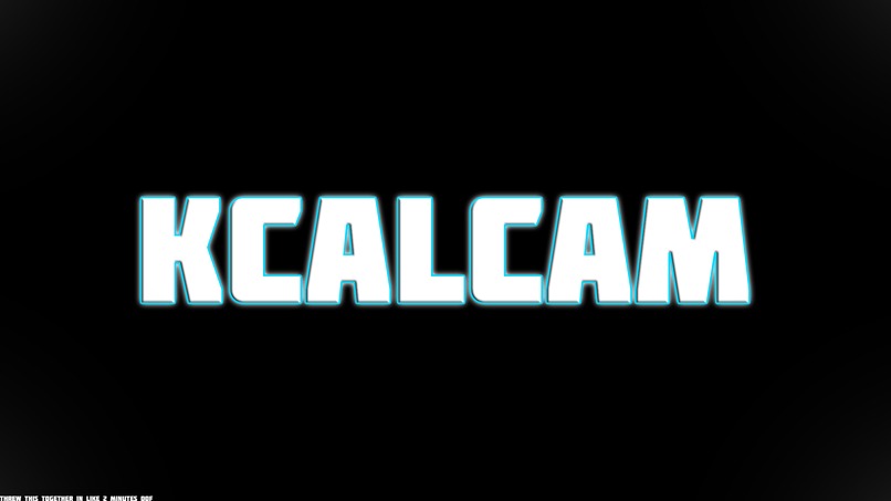 KCalCam – screenshot 1