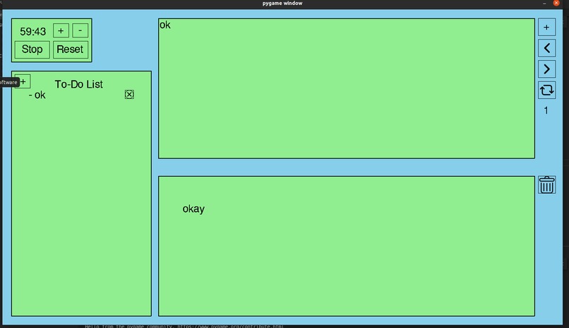 Productivity Project – screenshot 1