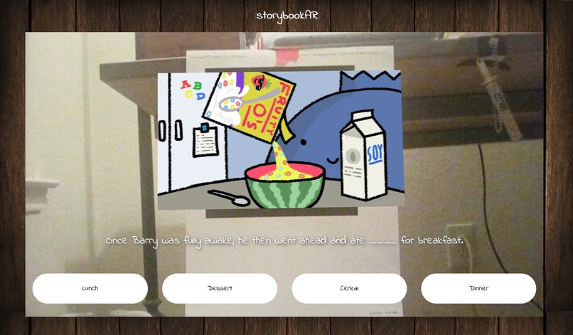 storybookAR – screenshot 2