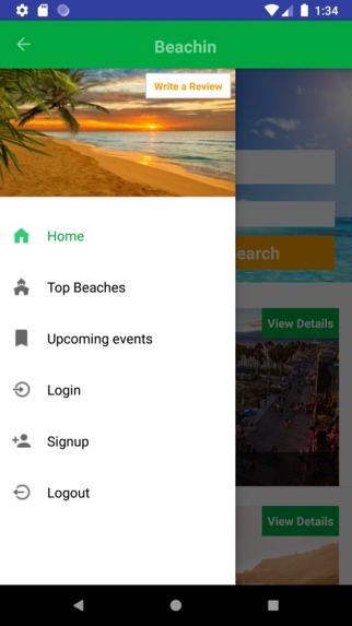 Beach-in – screenshot 3