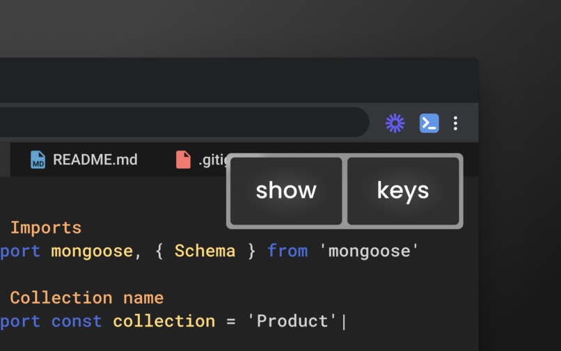 Show Keys – screenshot 3