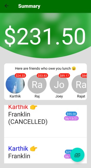 Cash Balancer – screenshot 5