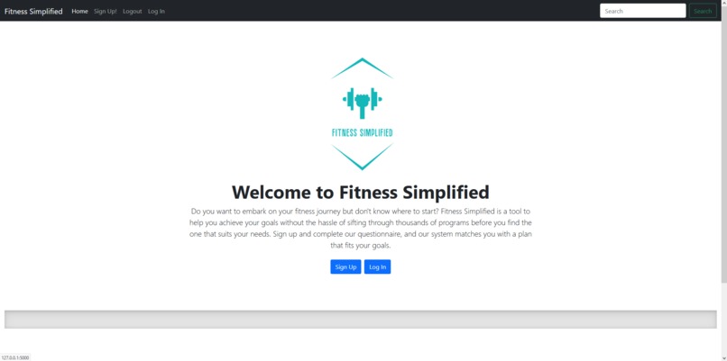 Fitness Simplified – screenshot 1