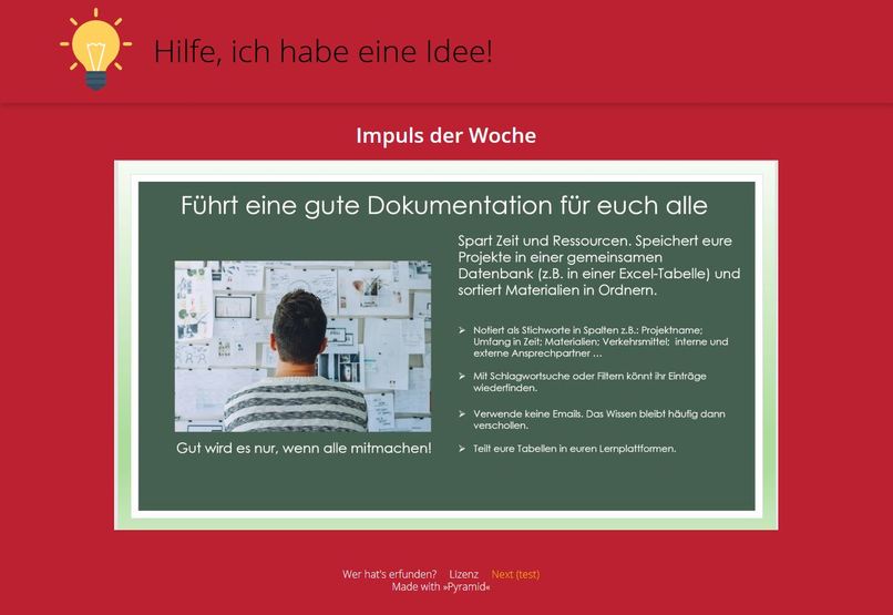 Hilfe, ich habe eine Idee! – screenshot 5