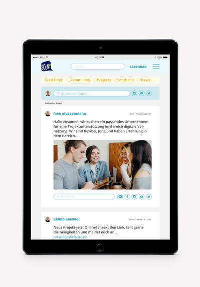 SCUNY - die Community für Schüler:innen & Berufserfahrene – screenshot 1