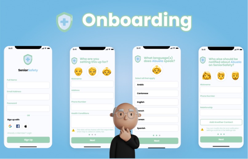 SeniorSafety – screenshot 2