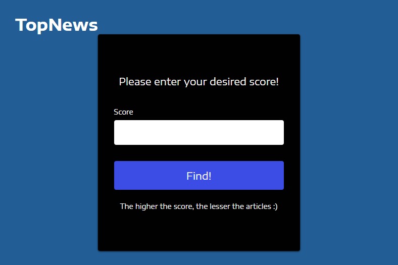 TopNews – screenshot 1