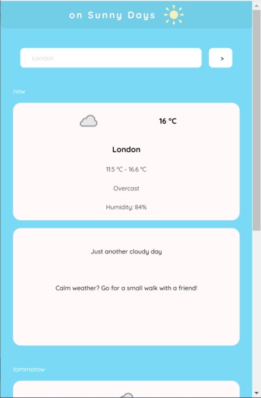 on Sunny Days – screenshot 3