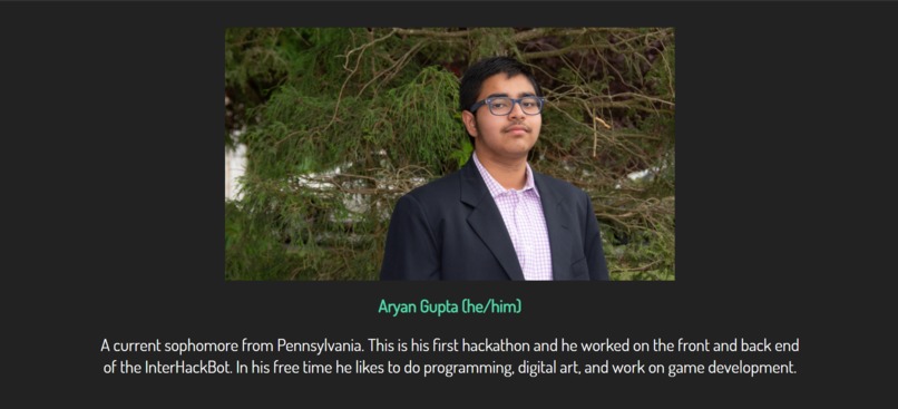 InterHacks Discord Bot – screenshot 3