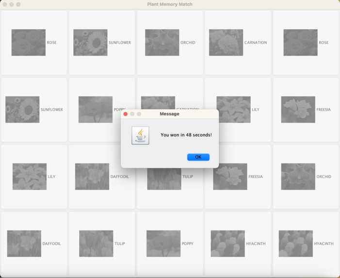 Plant Matching Game – screenshot 4