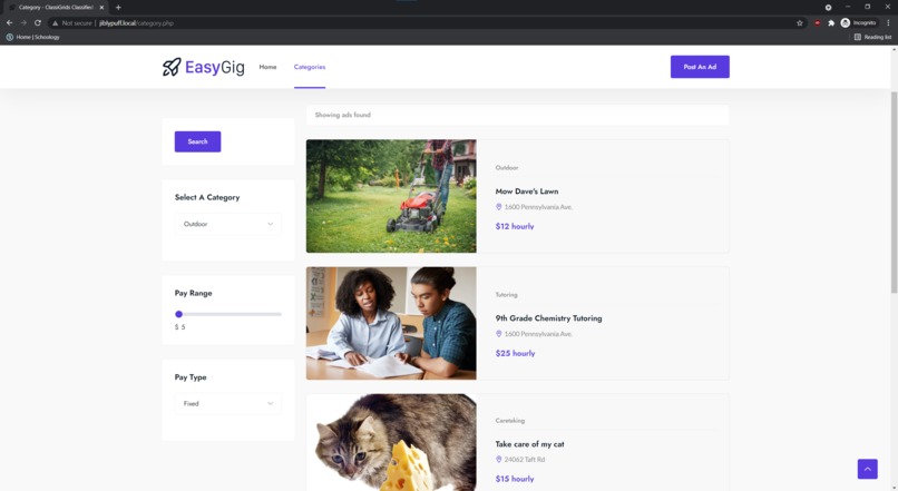 EasyGig – screenshot 5