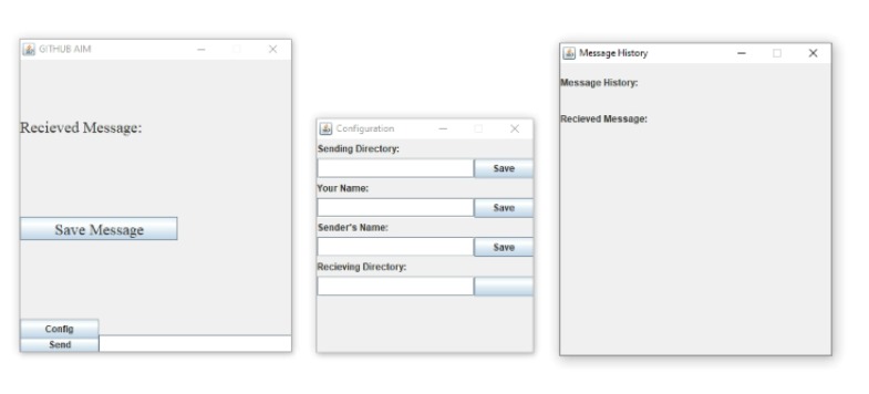 AIM – screenshot 1