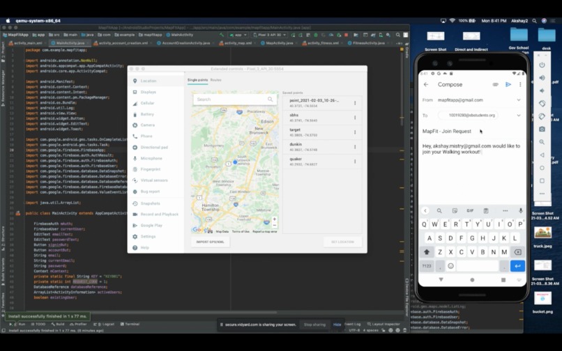 MapFit – screenshot 3