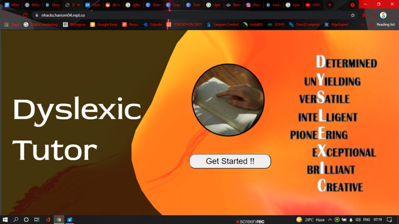 Dyslexic Tutor – screenshot 8