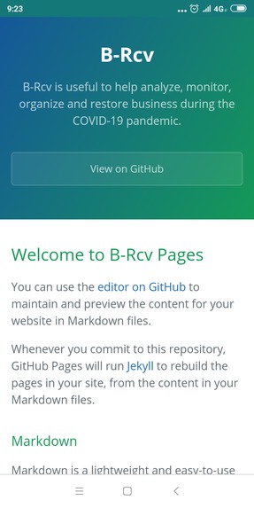 B-Rcv – screenshot 1
