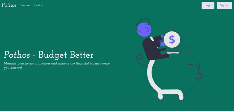 Pothos - Budget Better – screenshot 1