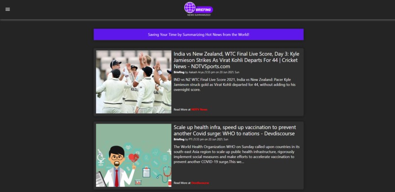 The Briefing – screenshot 1