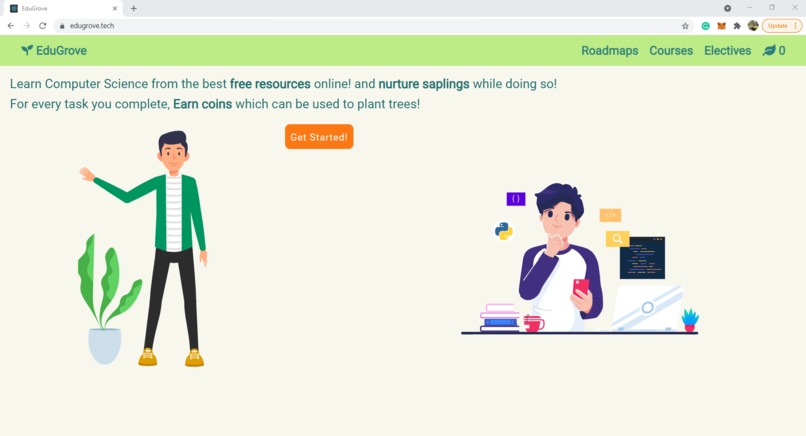 Edugrove – screenshot 1