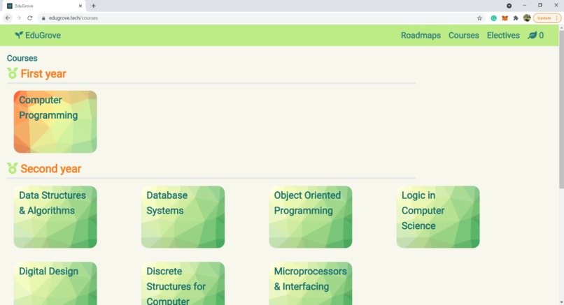 Edugrove – screenshot 2