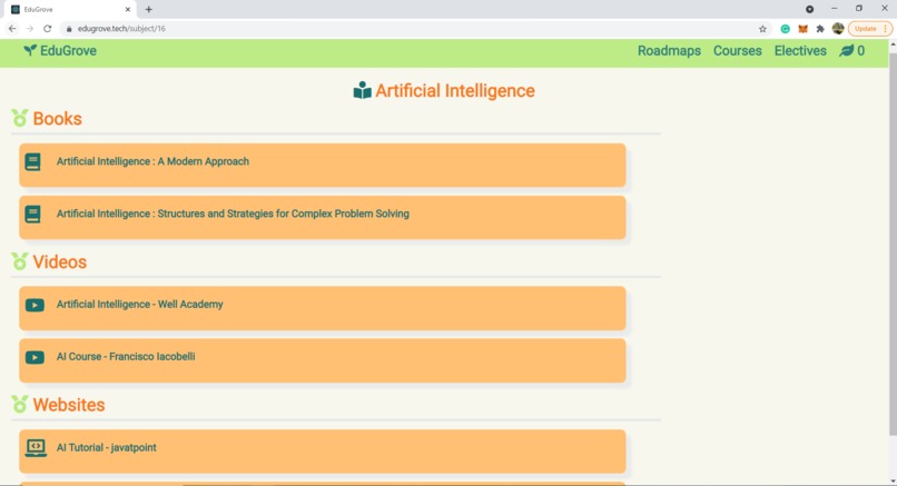 Edugrove – screenshot 3