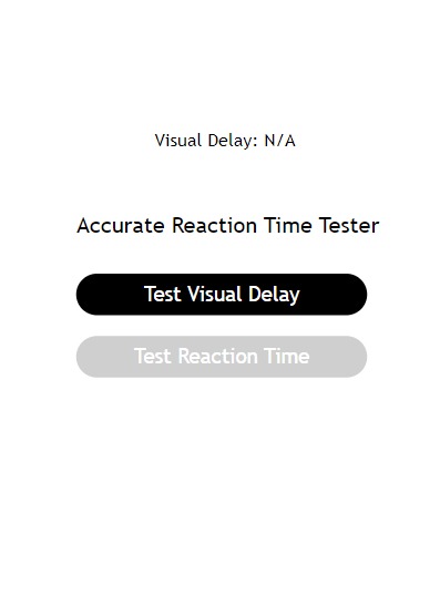 Accurate Reaction Time Tester – screenshot 1