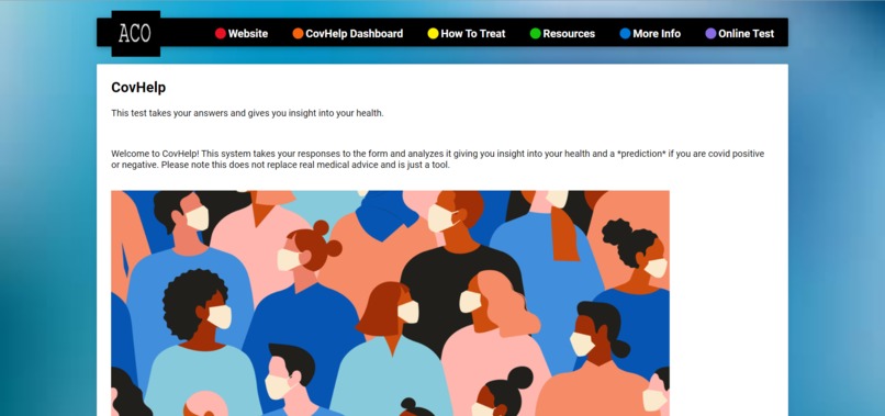 ACO CovHelp – screenshot 1