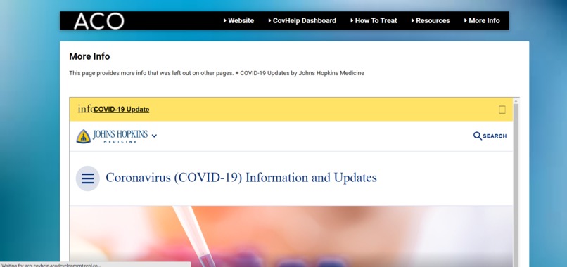 ACO CovHelp – screenshot 5