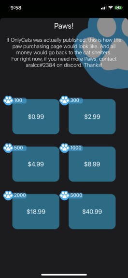 OnlyCats – screenshot 3