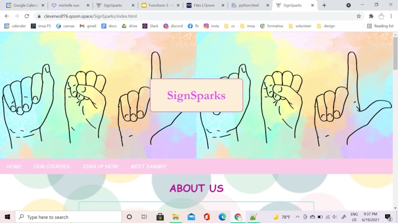 SignSparks – screenshot 1