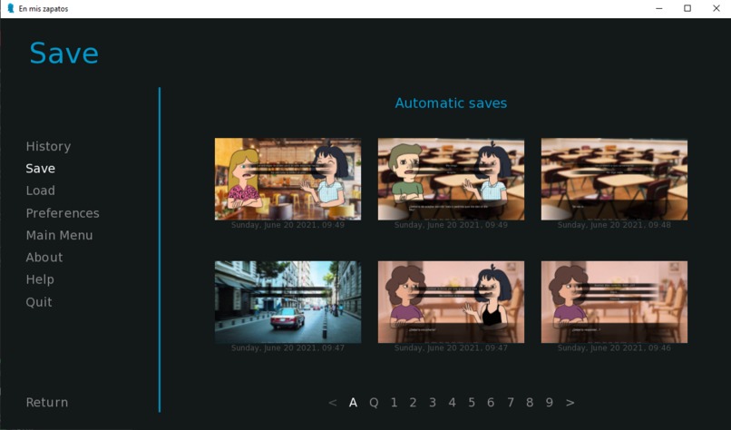 En mis zapatos-Videojuego – screenshot 2