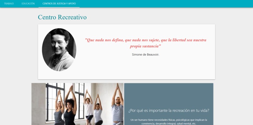 Equidad para Todas, Dijkstras's Coders, Equipo 8 – screenshot 6
