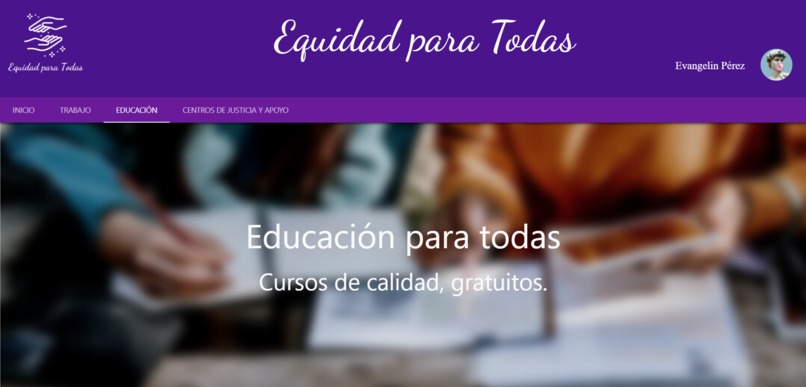 Equidad para Todas, Dijkstras's Coders, Equipo 8 – screenshot 3