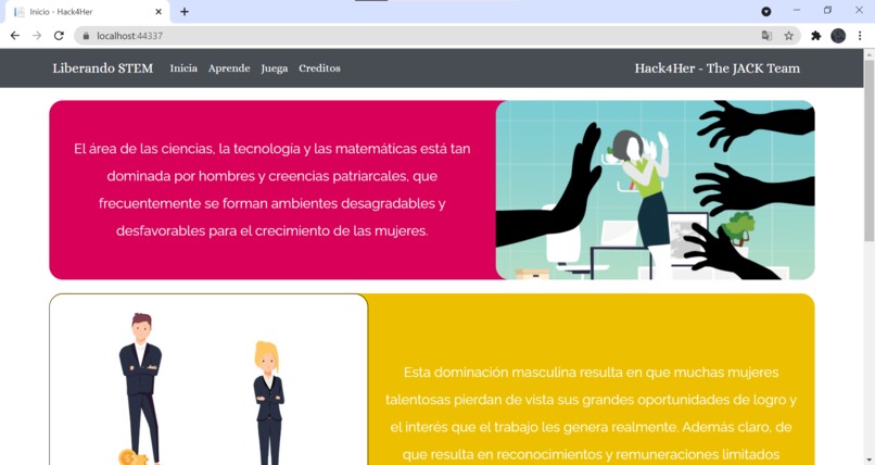 Liberando STEM – screenshot 1