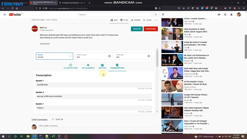 Youtube Sentiment Analysis – screenshot 4