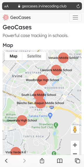 GeoCases – screenshot 2