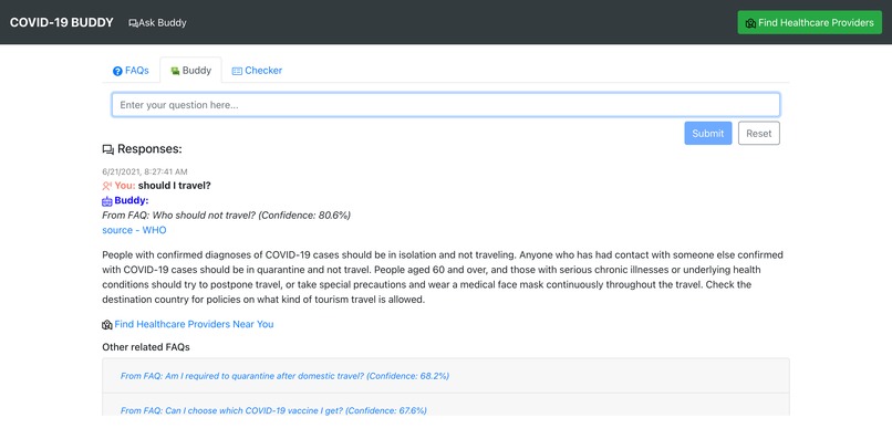 Covid-19 Buddy – screenshot 17