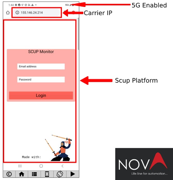 SCUP 5G – screenshot 3