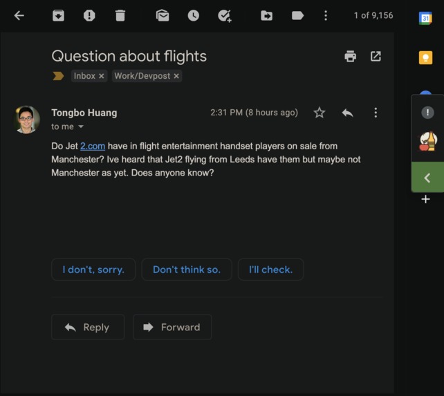 Sidr Gmail support assistant – screenshot 4