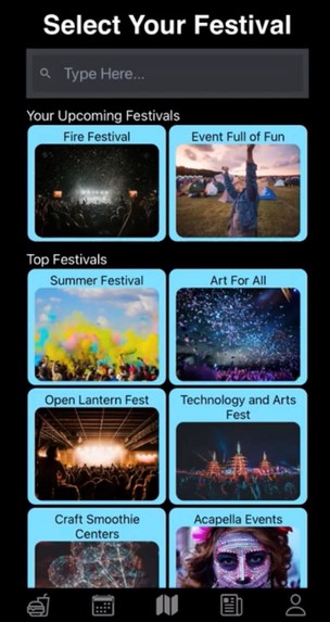 Festive App – screenshot 1