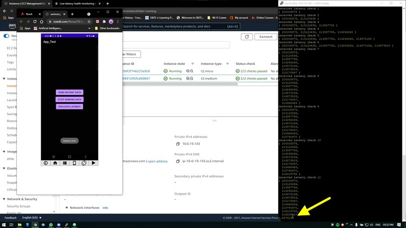 Low-latency health monitoring system for critical patients. – screenshot 2