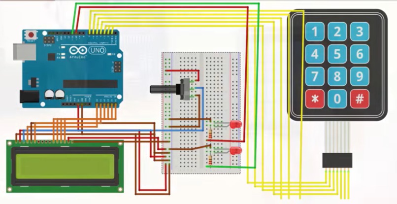 Arduino Security Panel System – screenshot 2
