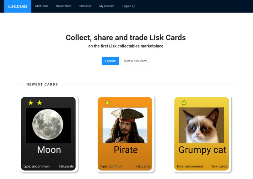 Lisk Cards – screenshot 4
