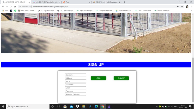 Automated Rover Service – screenshot 3