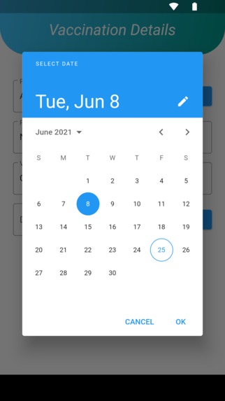 CovApp – screenshot 7